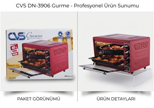CVS GURME TERMOSTATLI 40LT FIRIN 